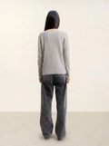CHALAIS cardigan col V nuage chiné