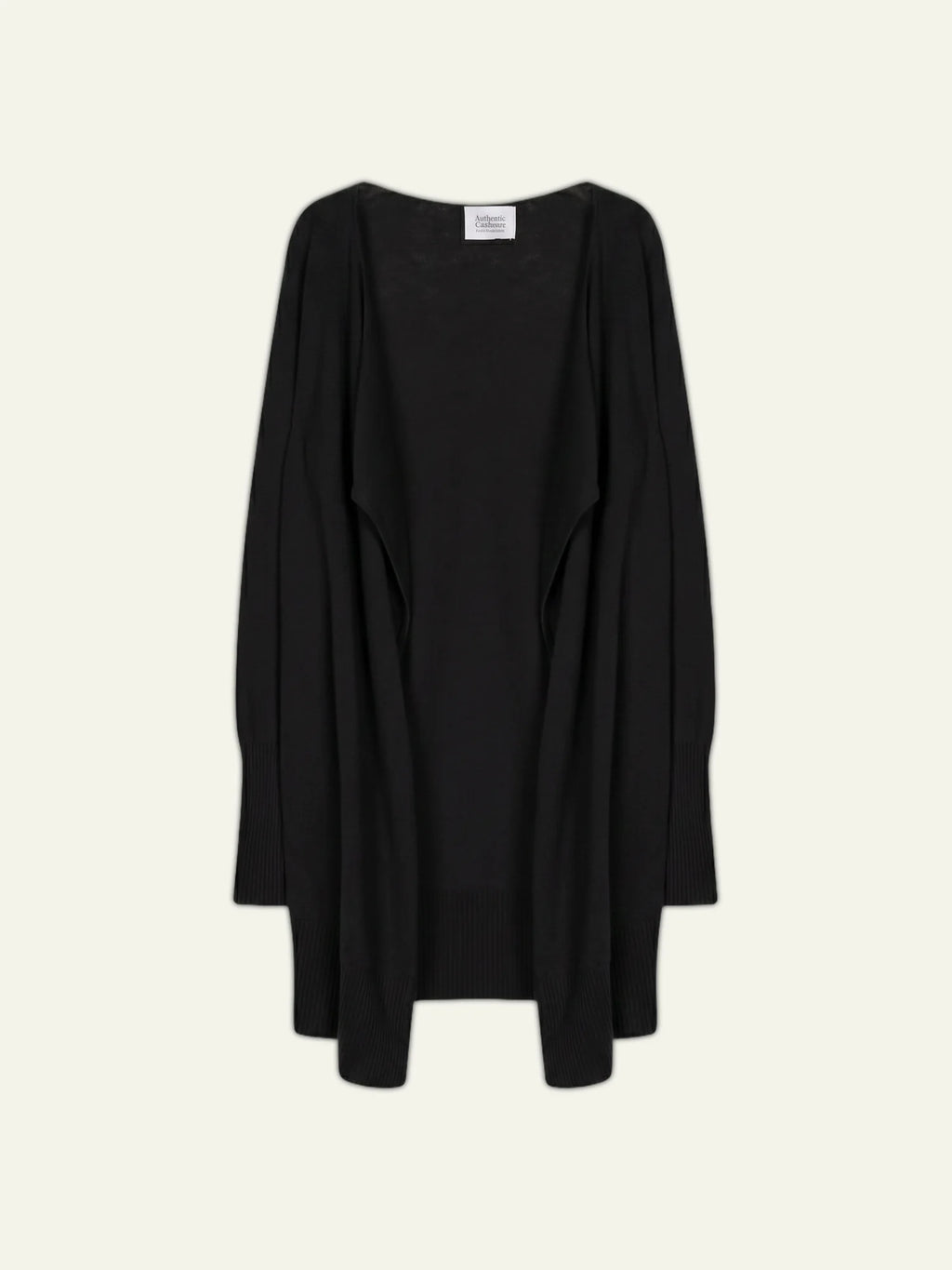 CHÉSERY veste longue noir