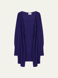 CHÉSERY Veste Longue Violet