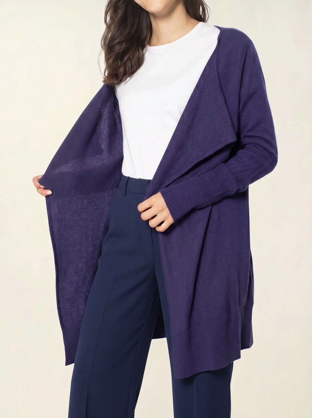 CHÉSERY Jacket Long Purple