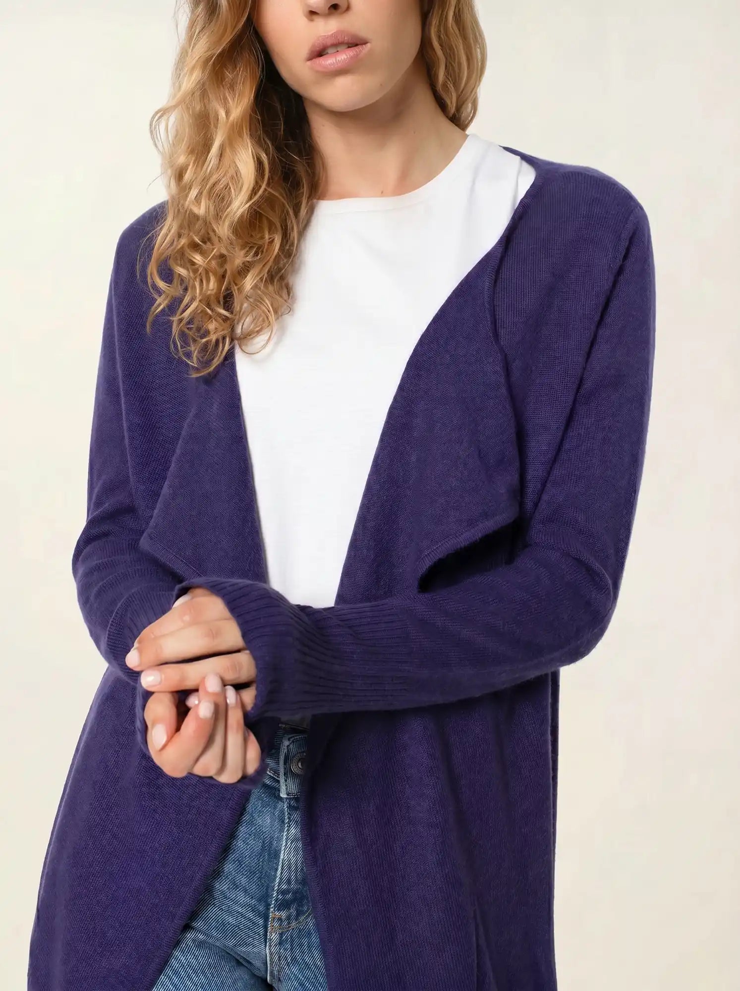 CHÉSERY Jacket Long Purple