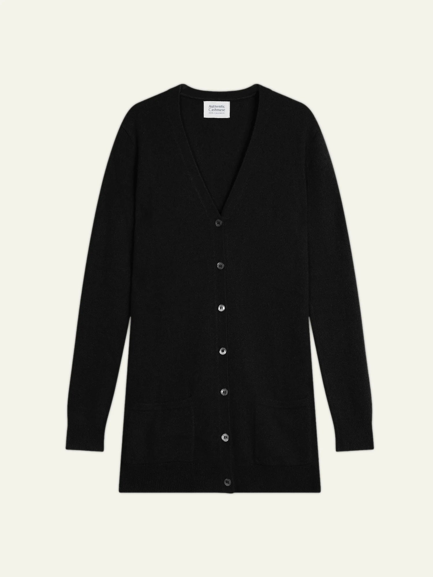 CIMET cardigan col V noir