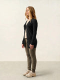 CIMET cardigan col V noir