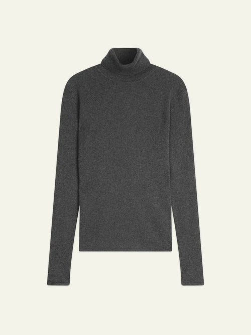 BISE sweater turtleneck heather charcoal