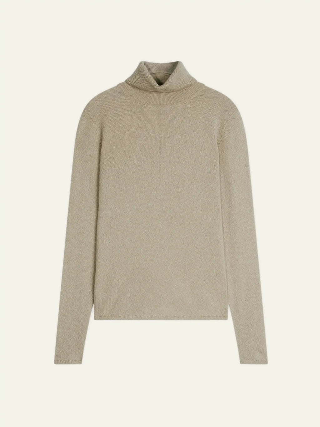 BISE pull col roulé olive