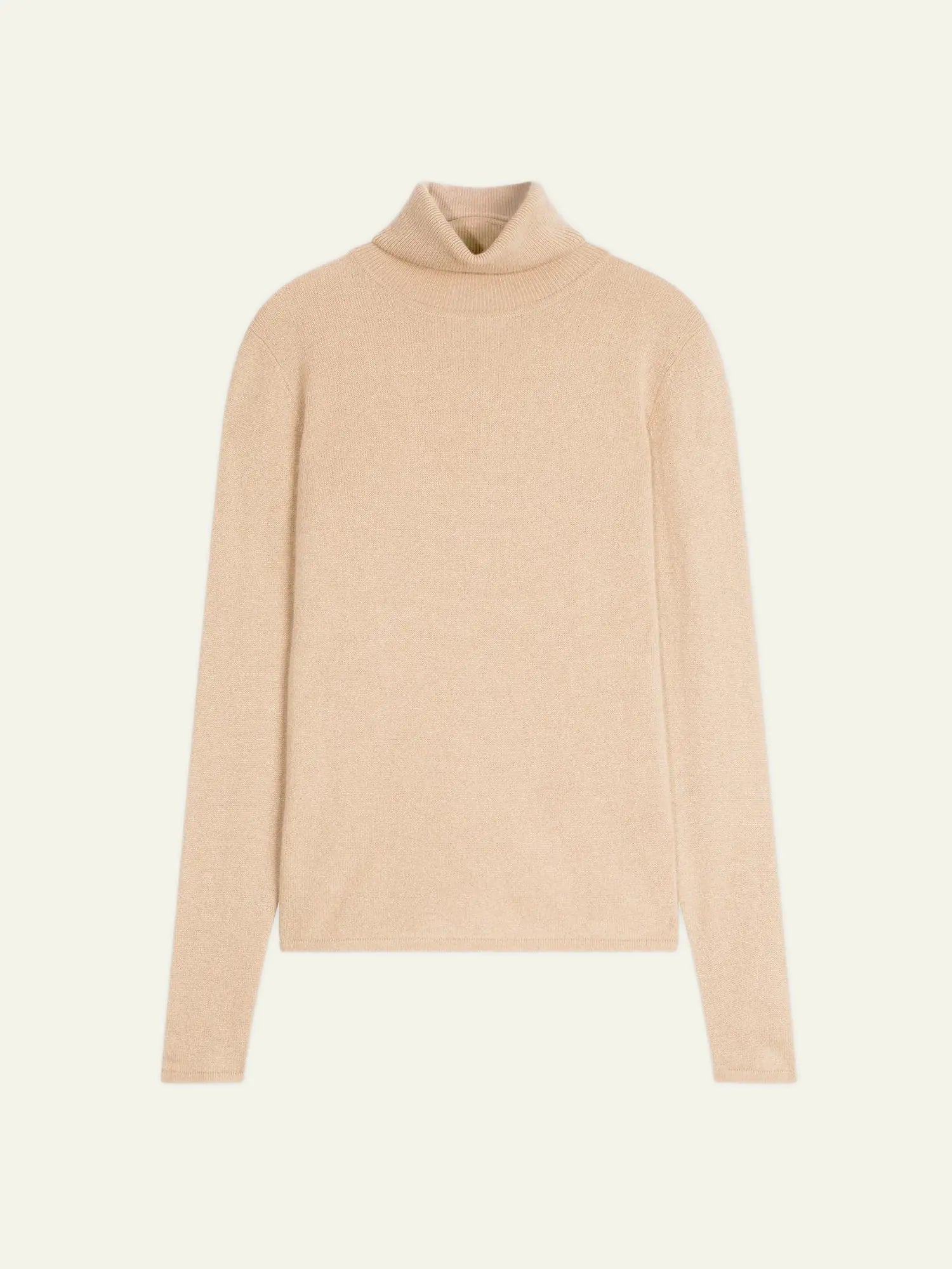 BISE pull col roulé sable