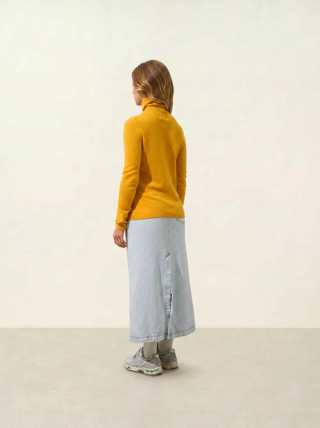 BISE Sweater Turtleneck Turmeric