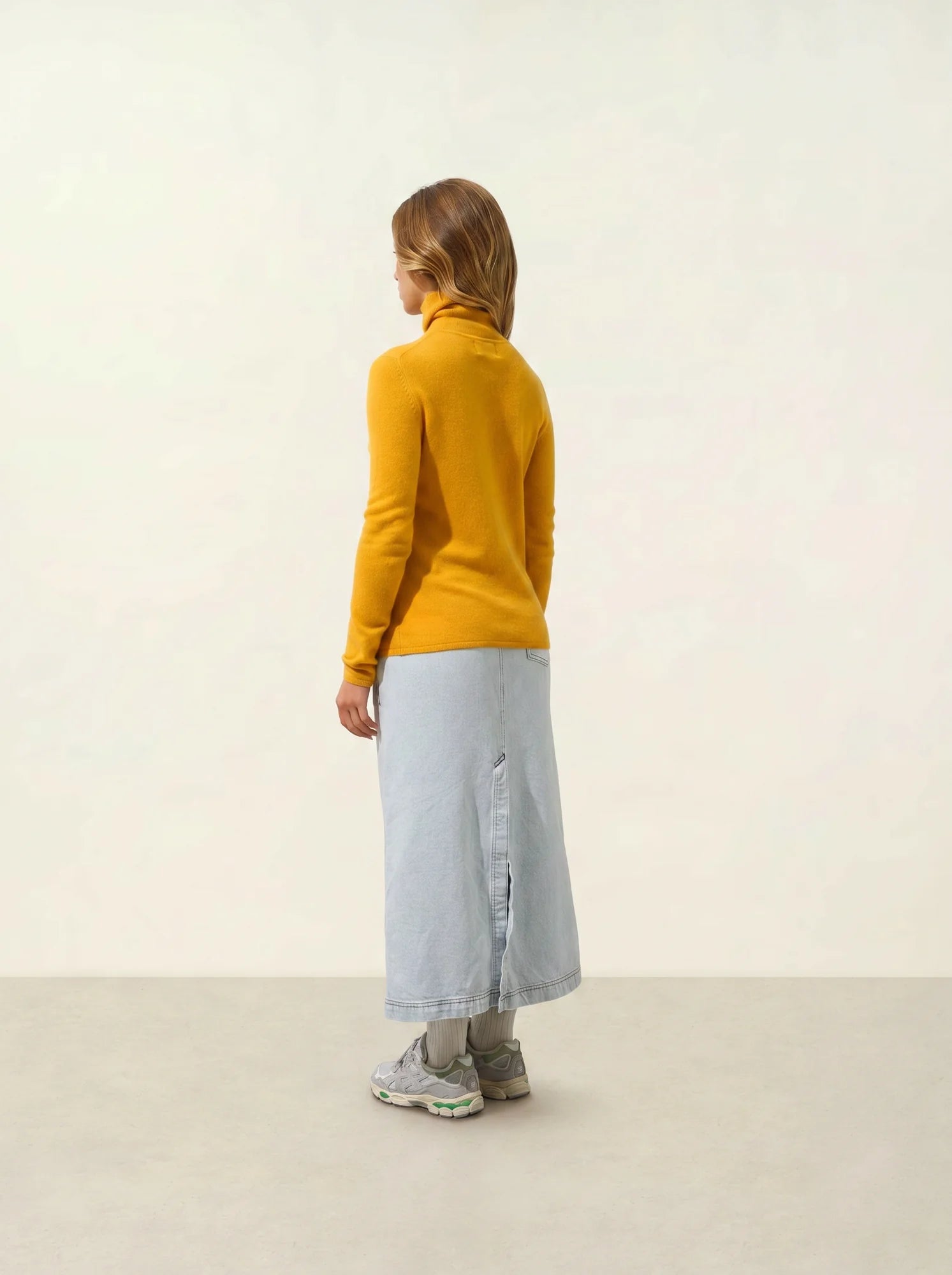 BISE Sweater Turtleneck Turmeric