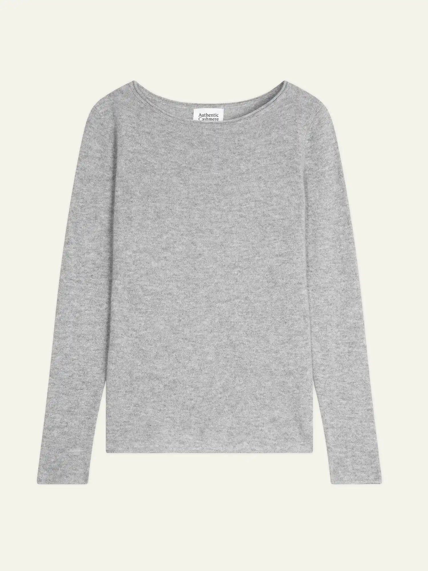 CRIOU pull col bateau nuage chiné