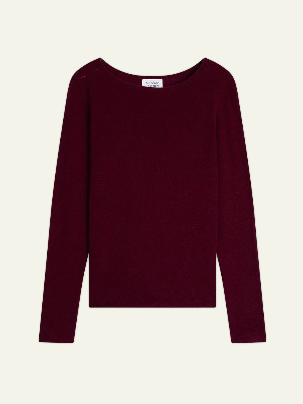 CRIOU pull col bateau bordeaux