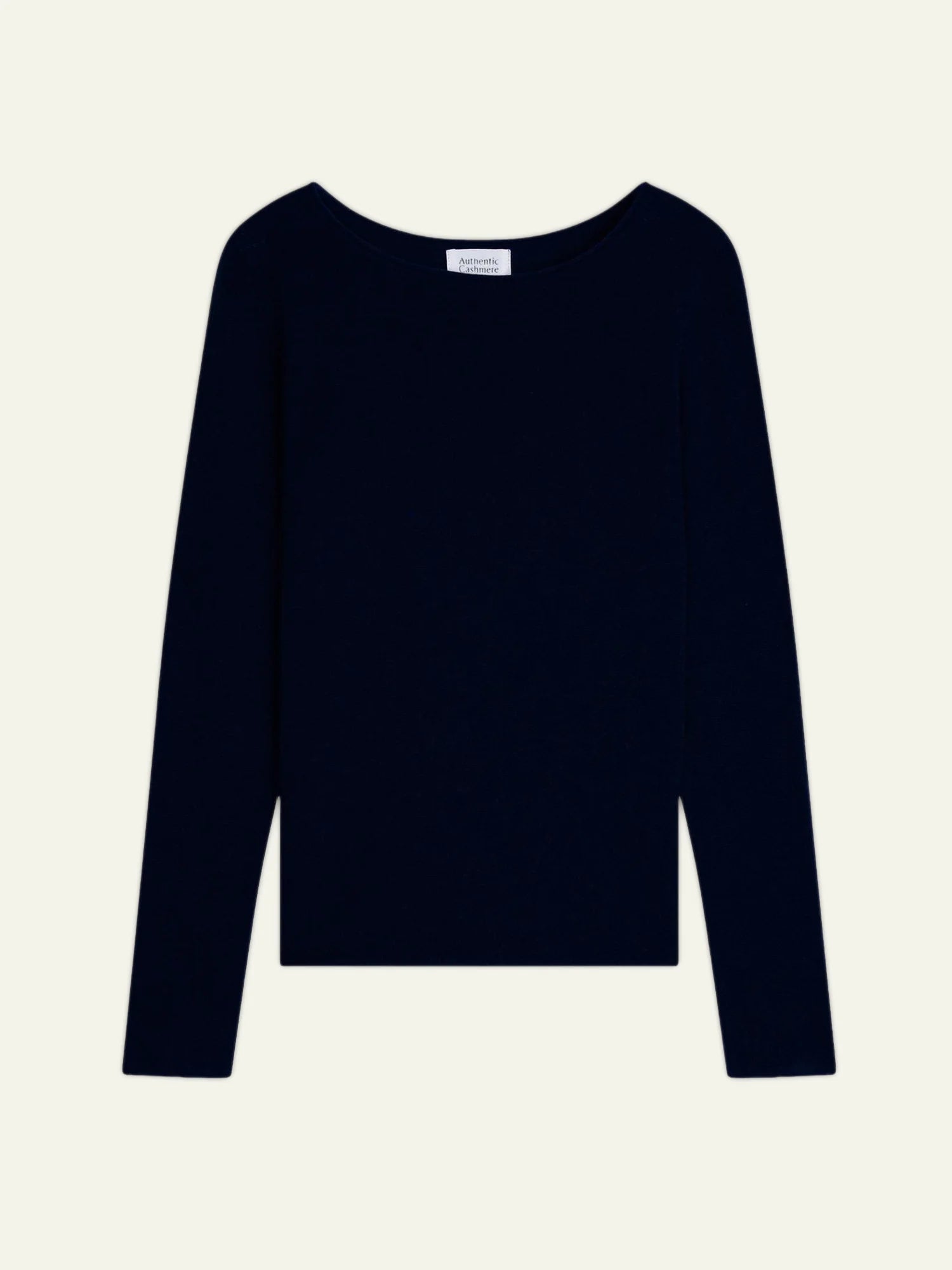 CRIOU pull col bateau bleu marine