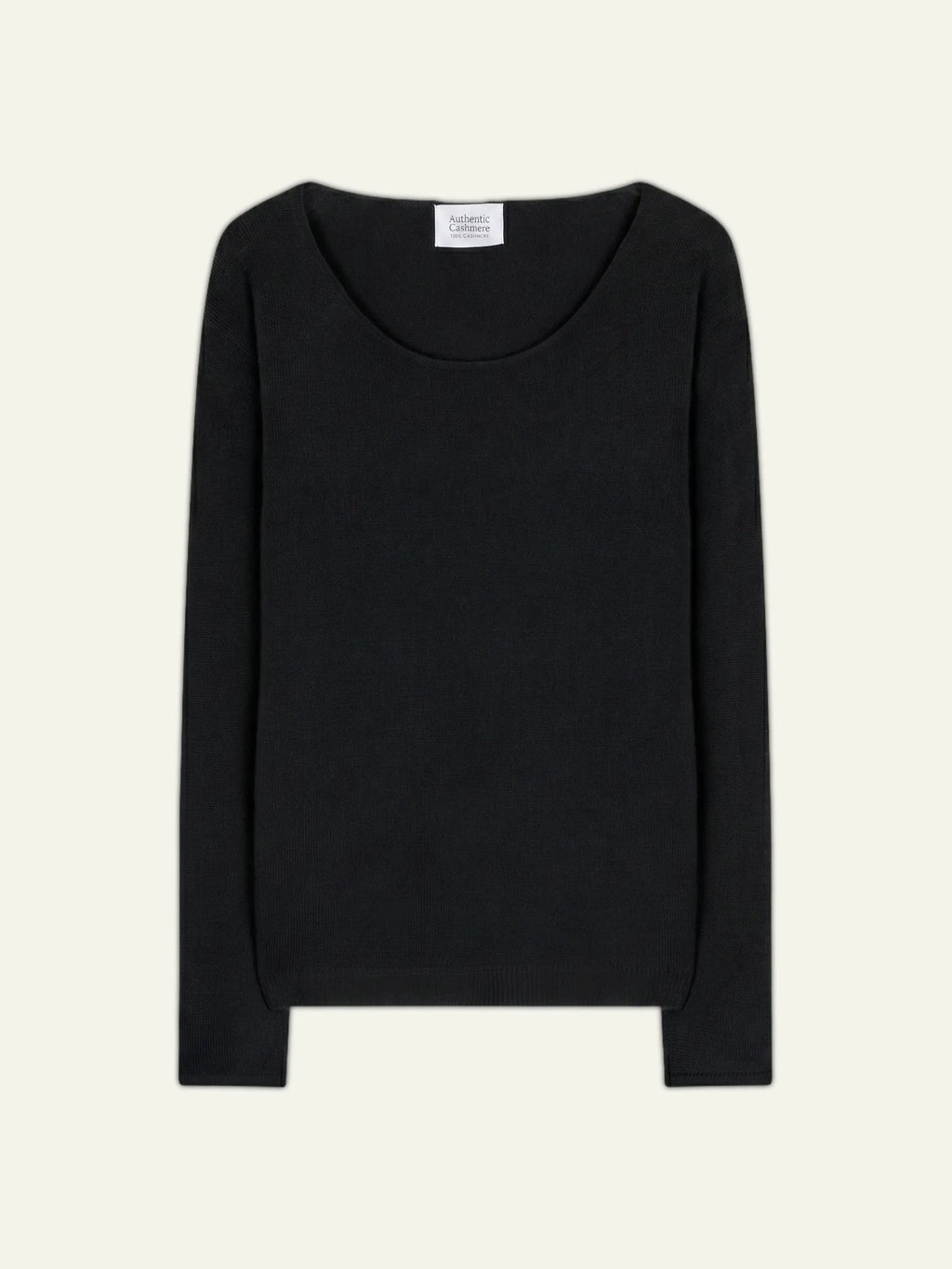 LANFON pull col rond noir