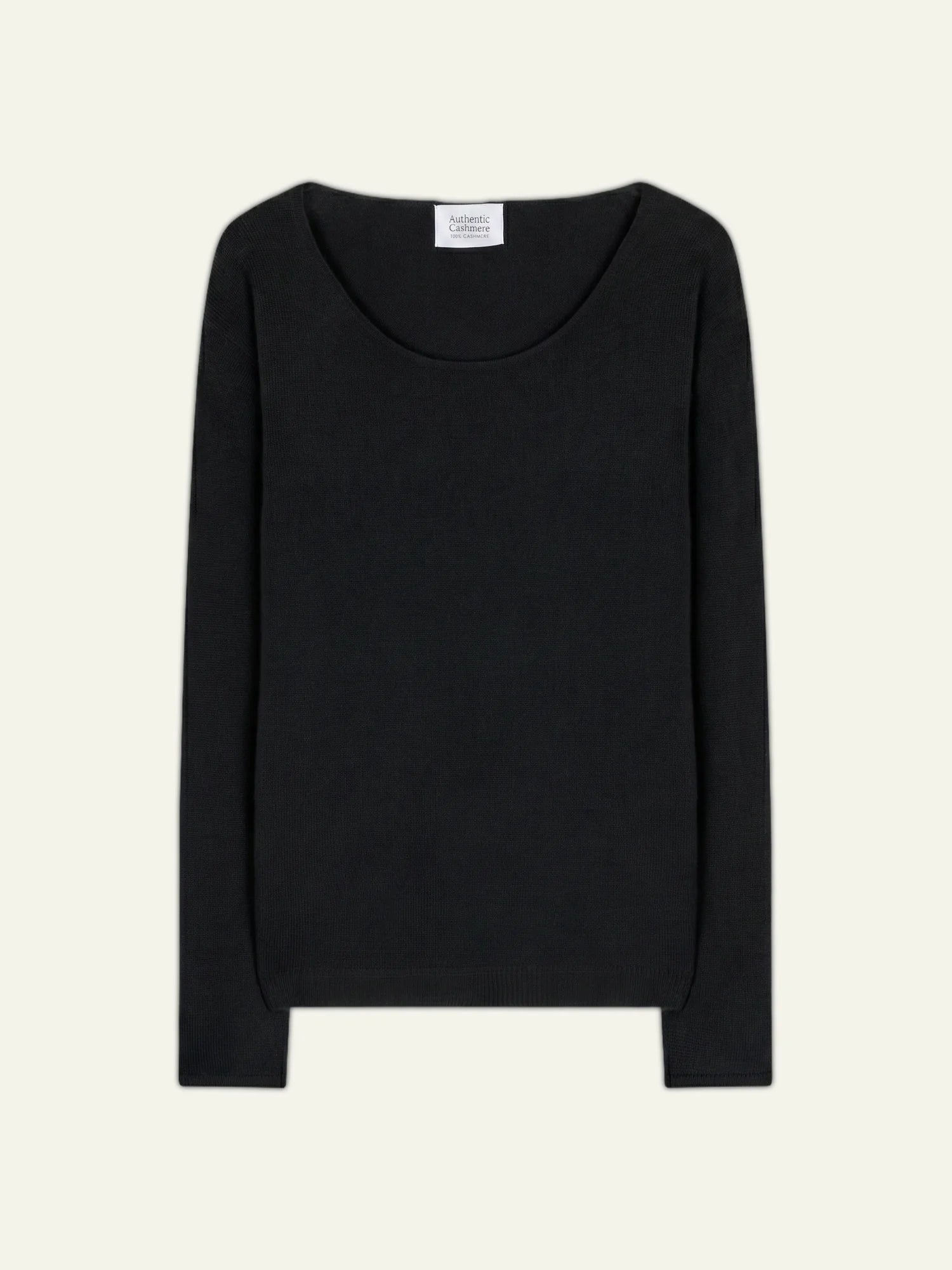 LANFON pull col rond noir