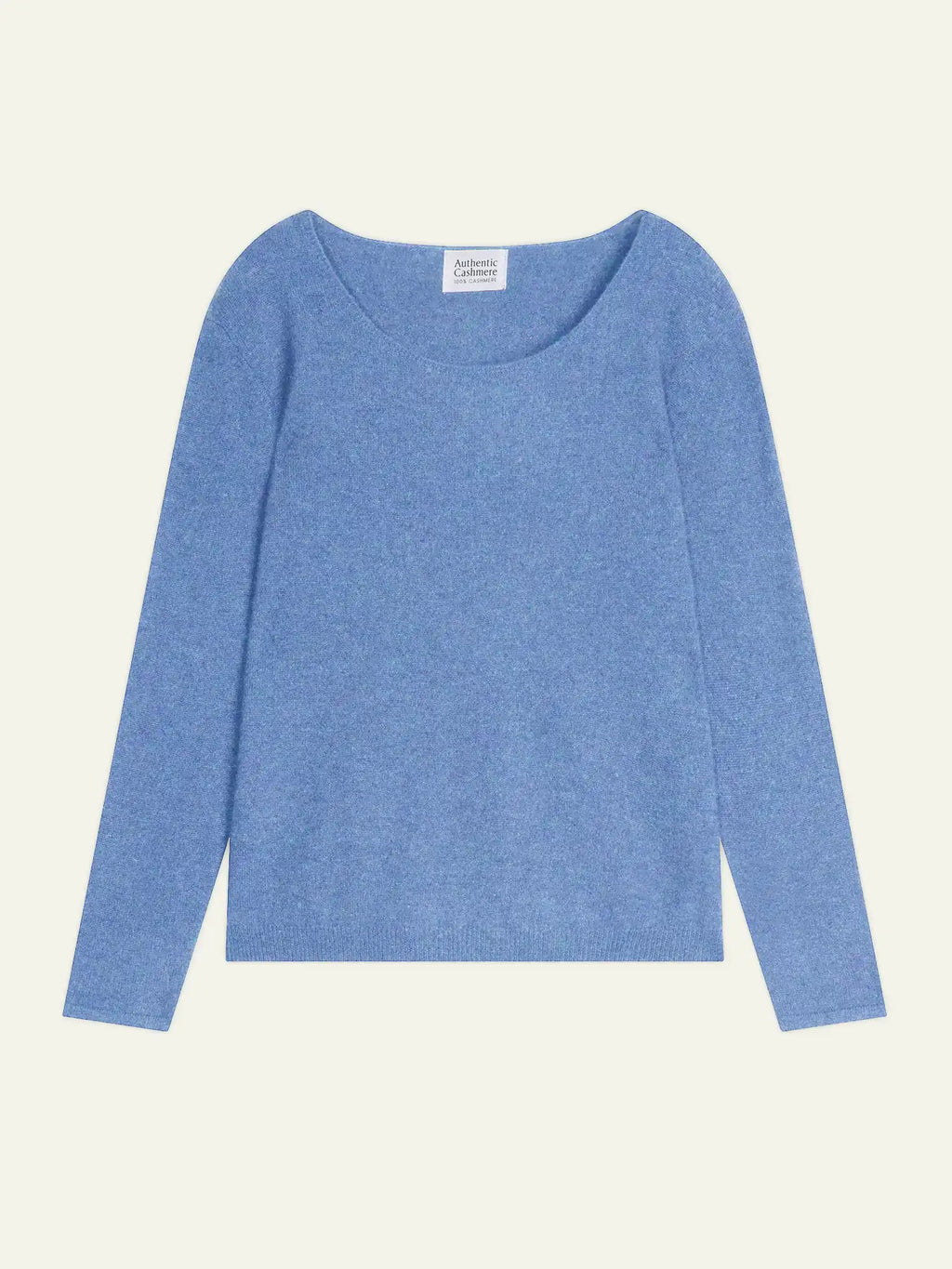 LANFON pullover rundhalsausschnitt himmelblau