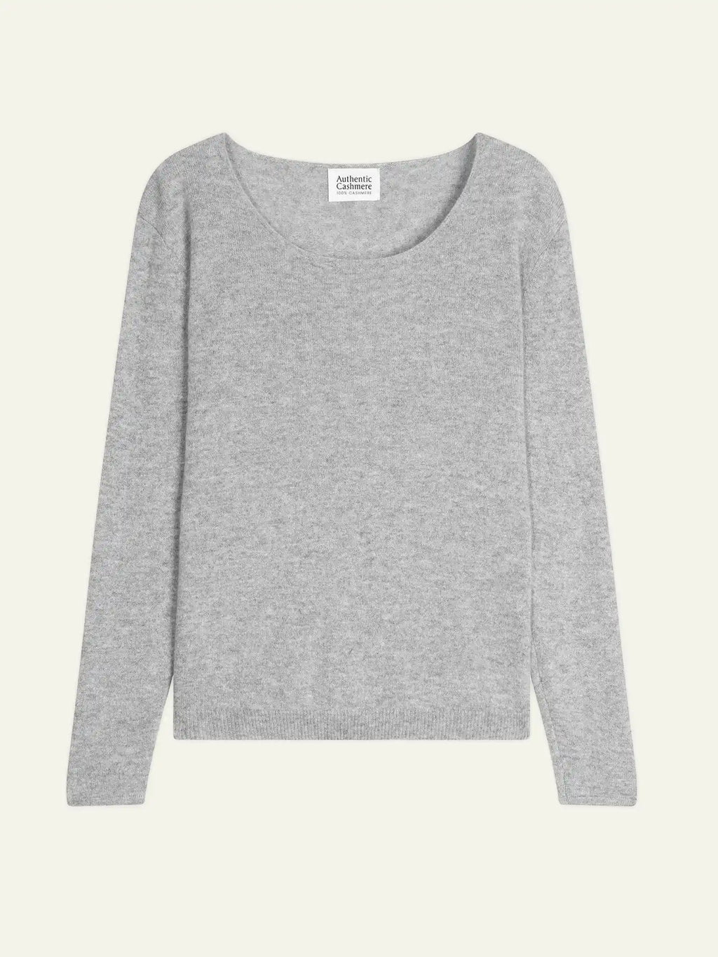 LANFON pull col rond nuage chiné