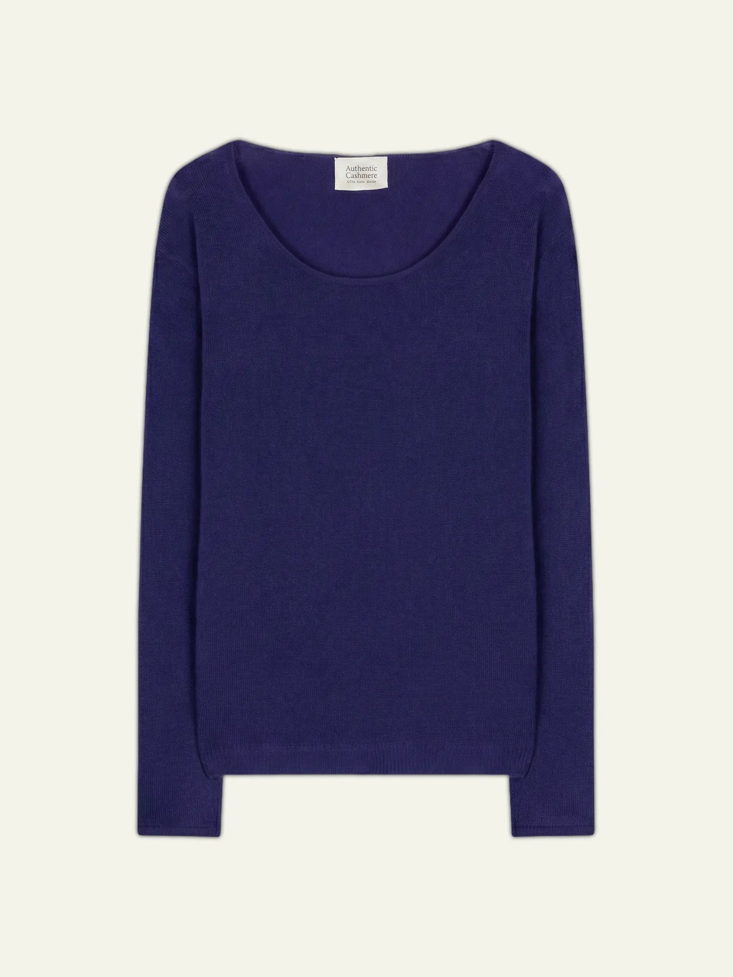 LANFON pull col rond violet