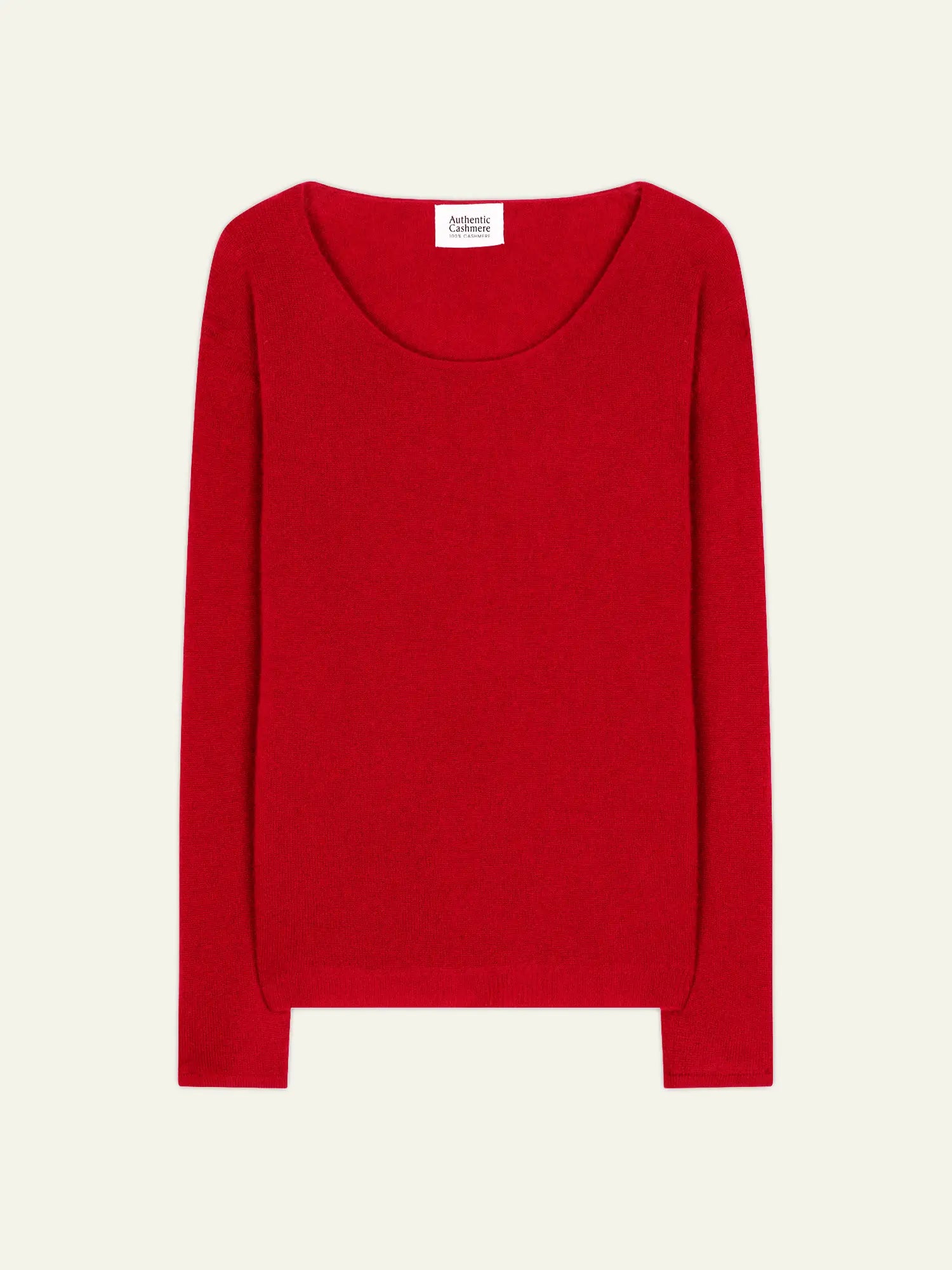 LANFON sweater crew neck red