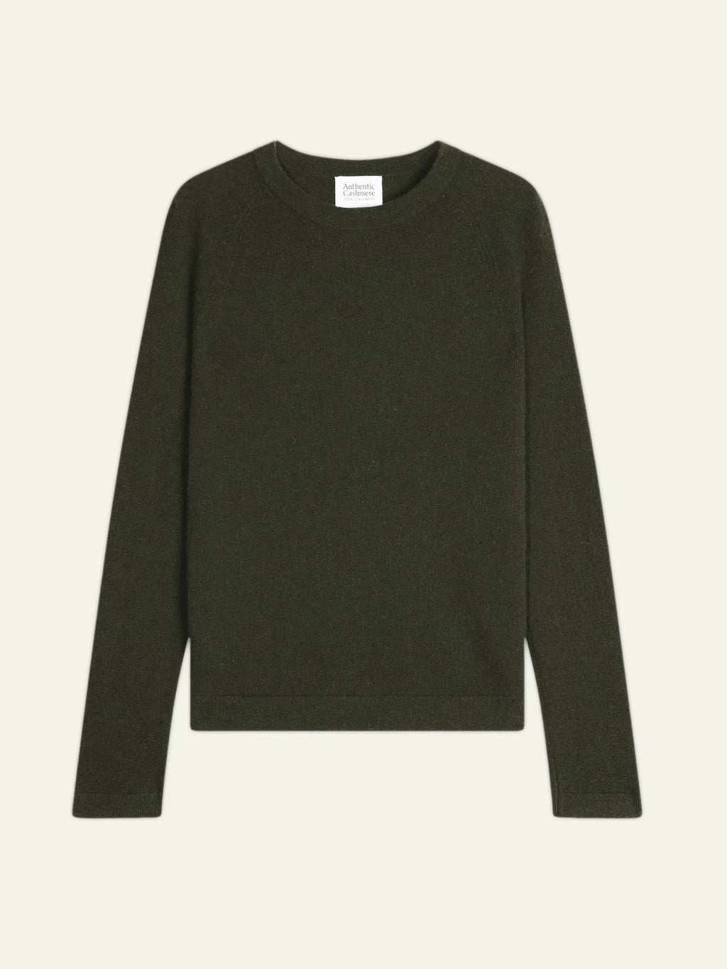 ECRIN pull col rond kaki