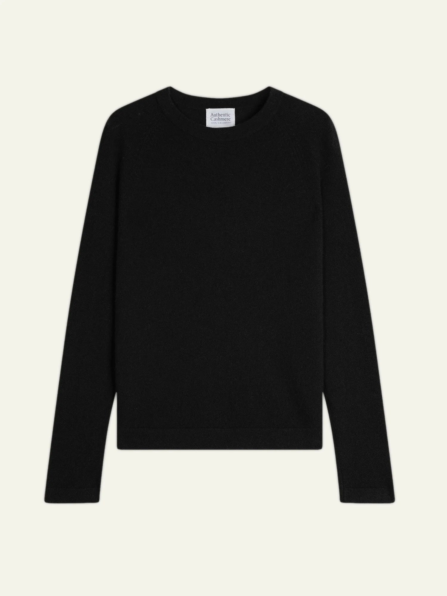 ECRIN pull col rond noir