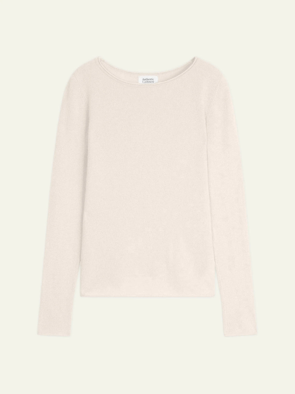 EPÉNA pull col rond ivoire