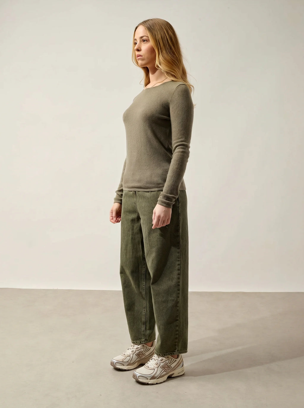 EPÉNA pull col rond army