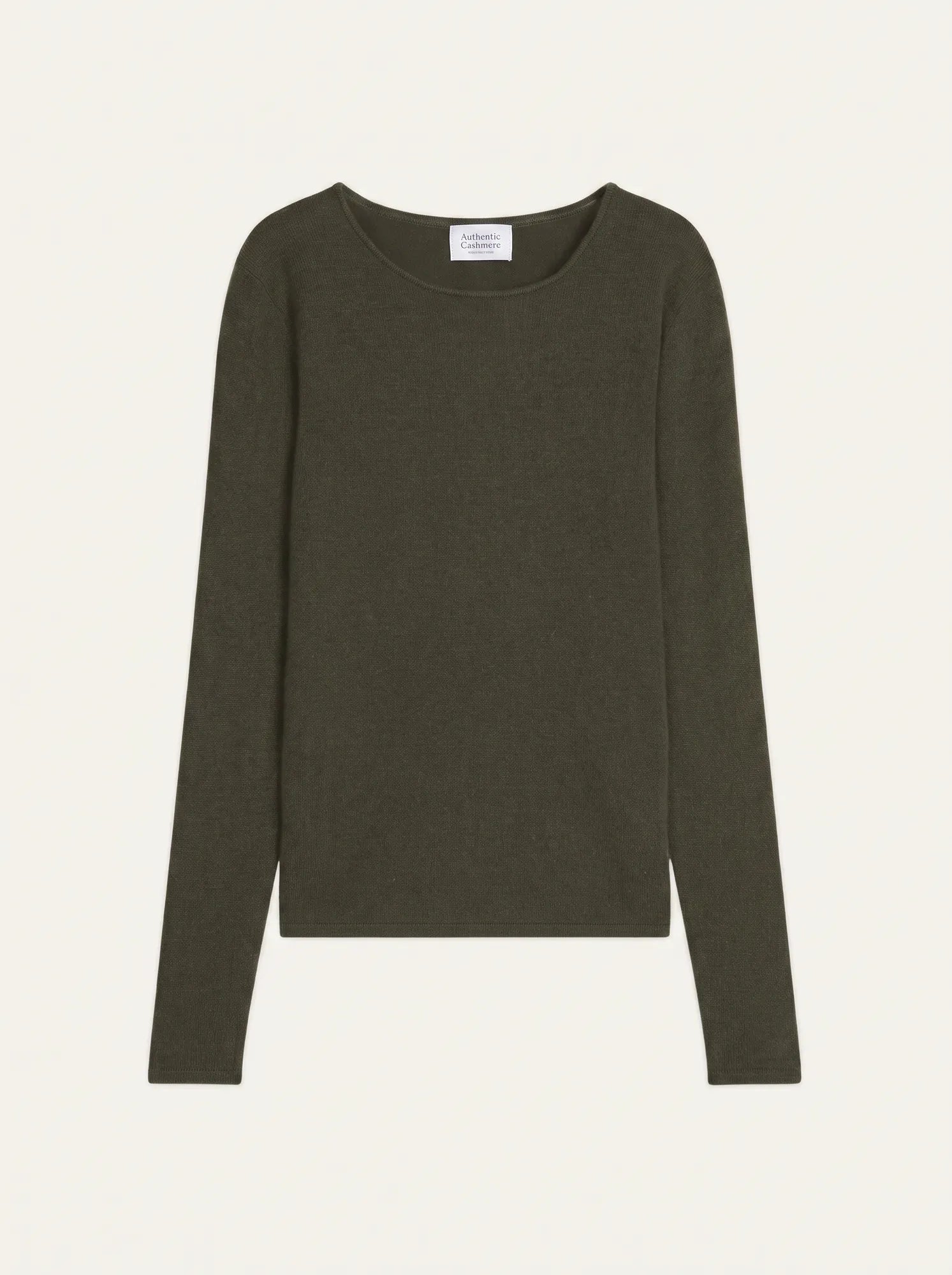 EPÉNA pull col rond kaki
