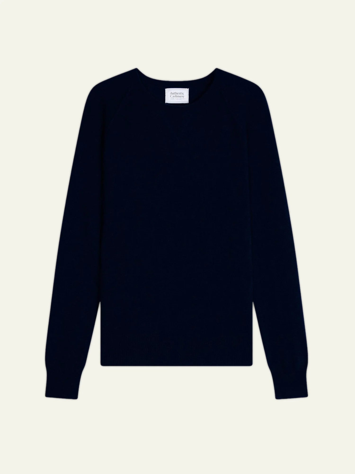 ETRET pull col rond bleu marine