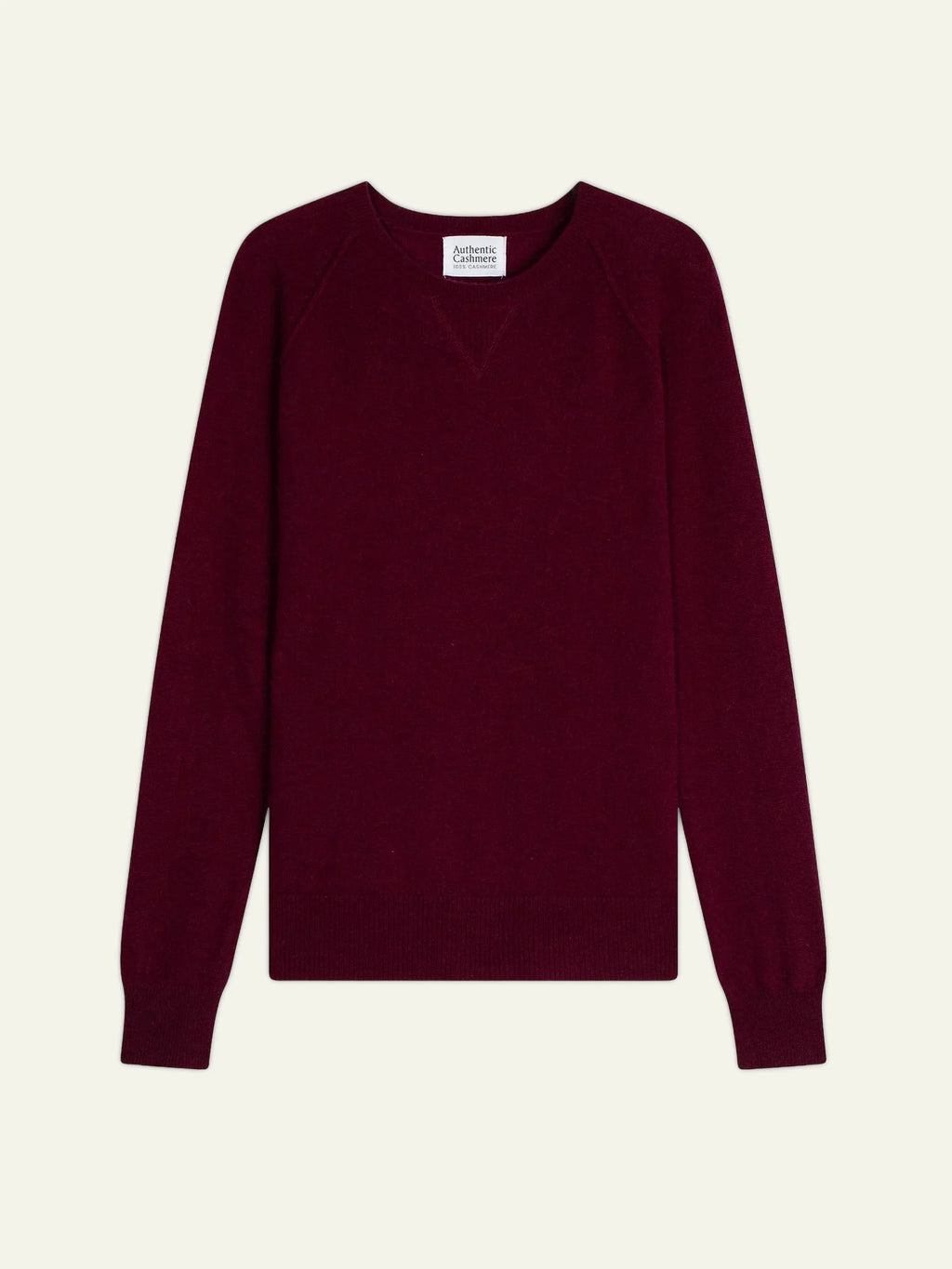 ETRET pull col rond bordeaux