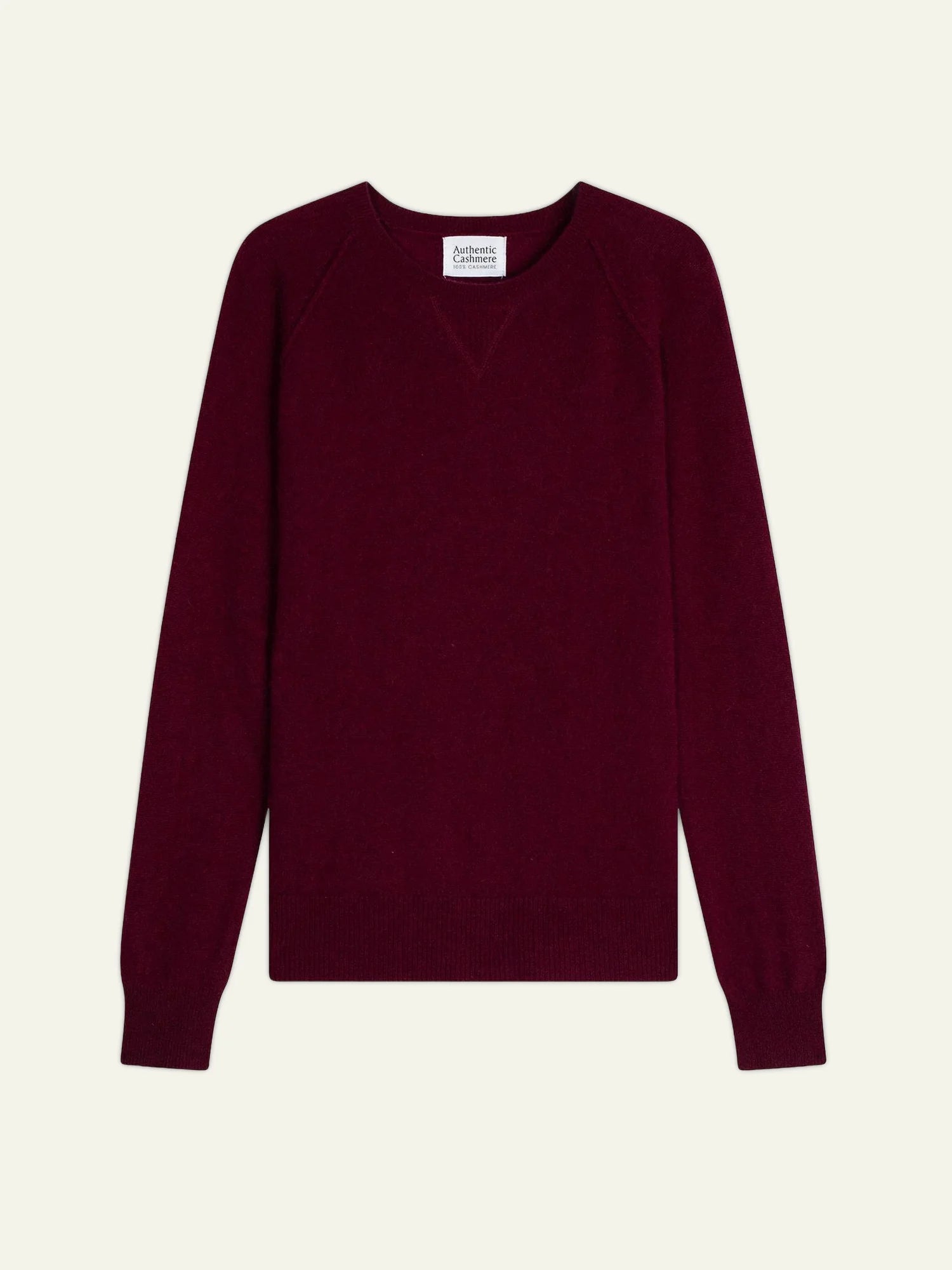 ETRET pull col rond bordeaux