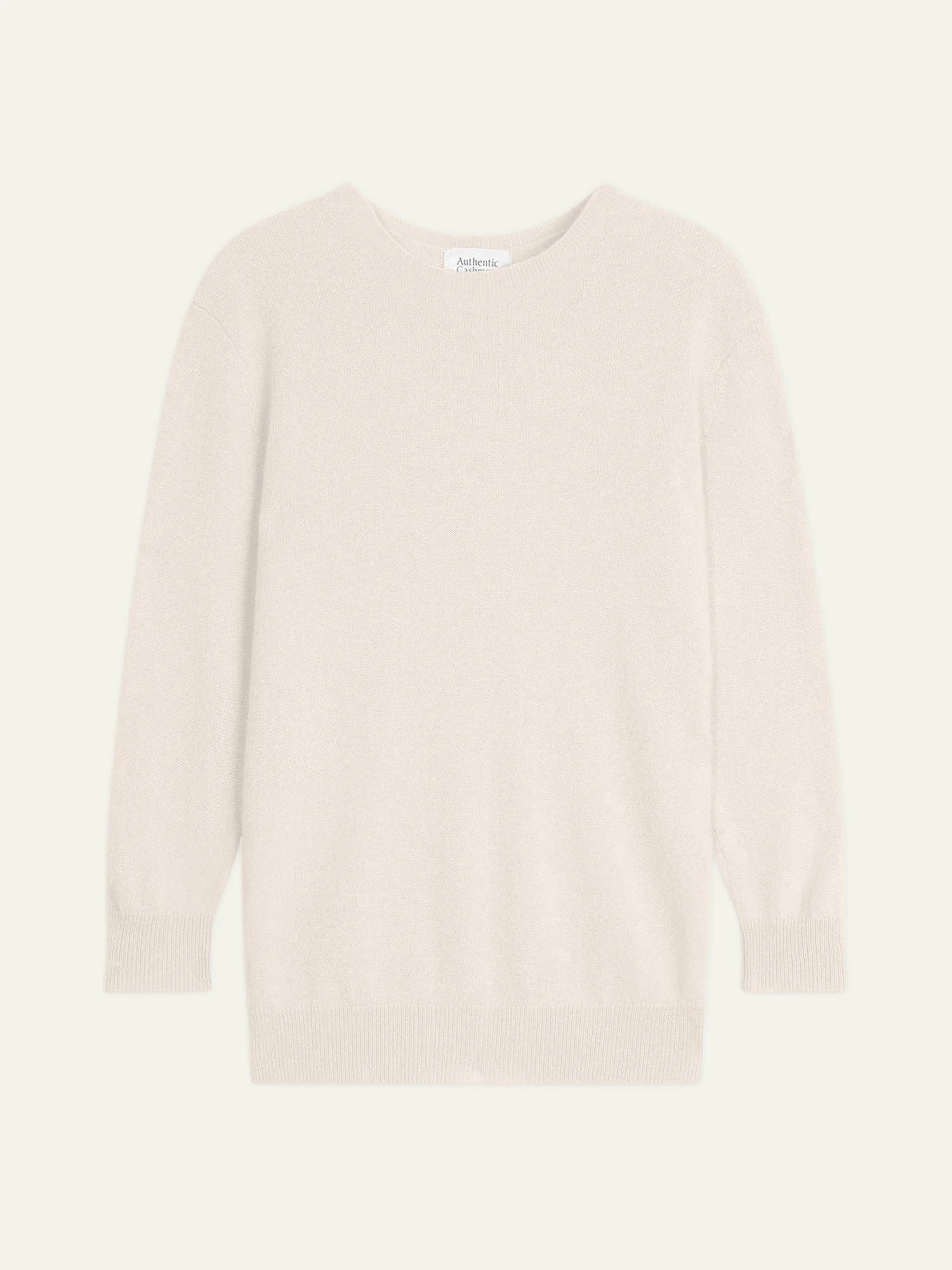ESTARIS pull col rond boutonné dos ivoire