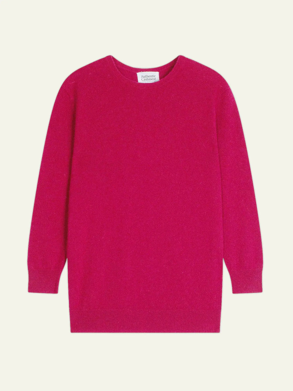 ESTARIS pullover rundhalsausschnitt geknöpft hinten fuchsia