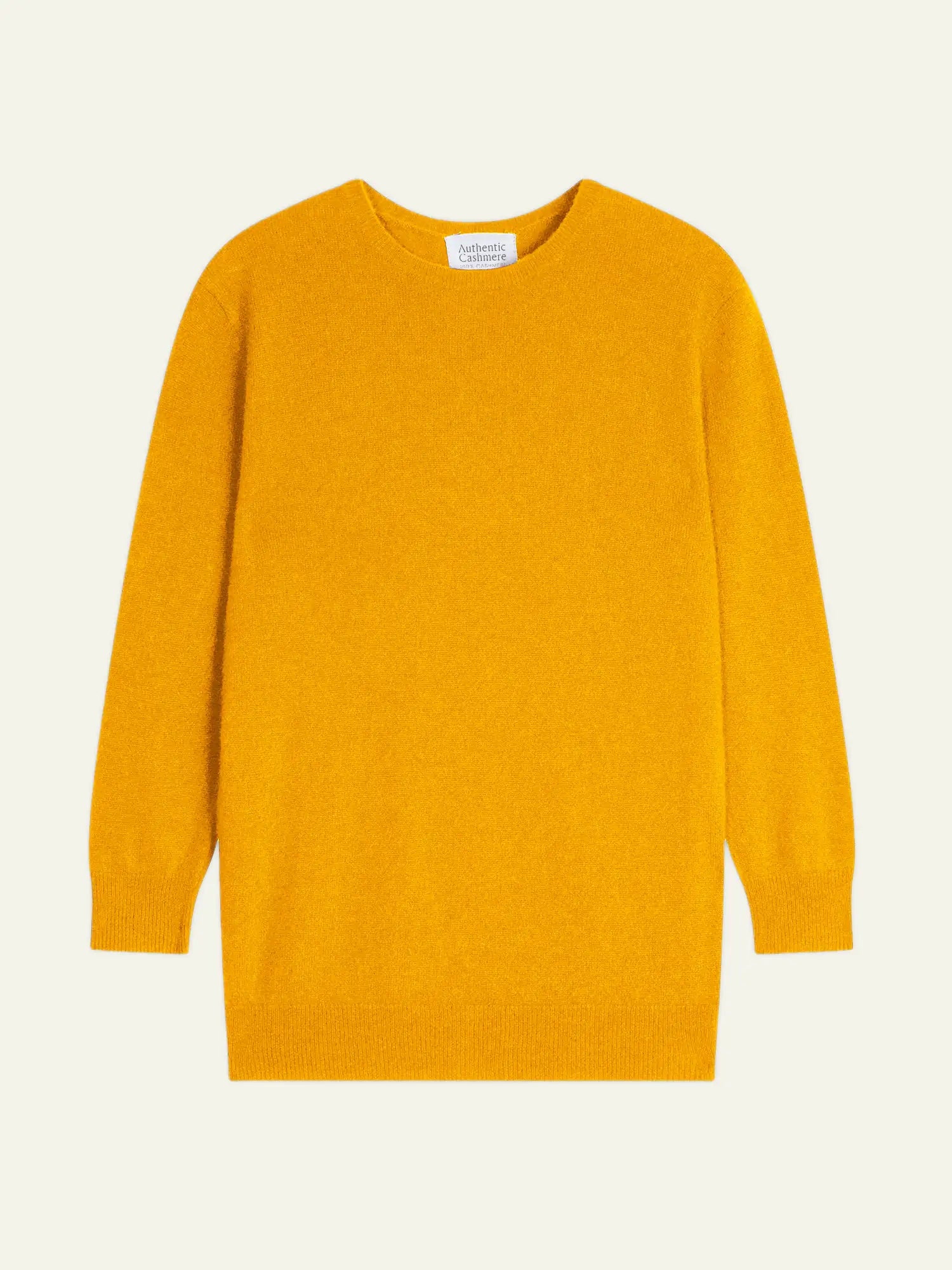 ESTARIS pull col rond boutonné dos curcuma