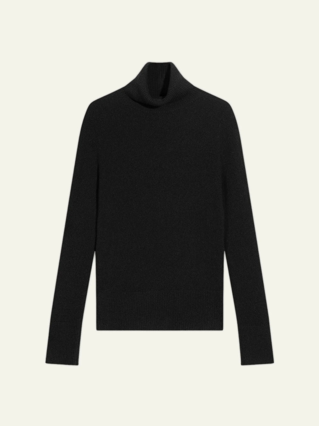 FORNET pull col roulé noir