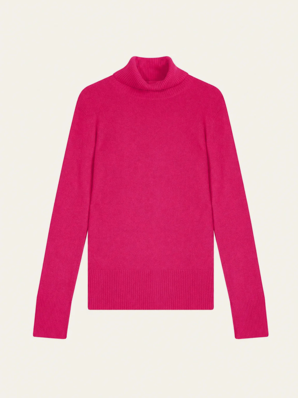 FORNET Pullover Rollkragen Fuchsia