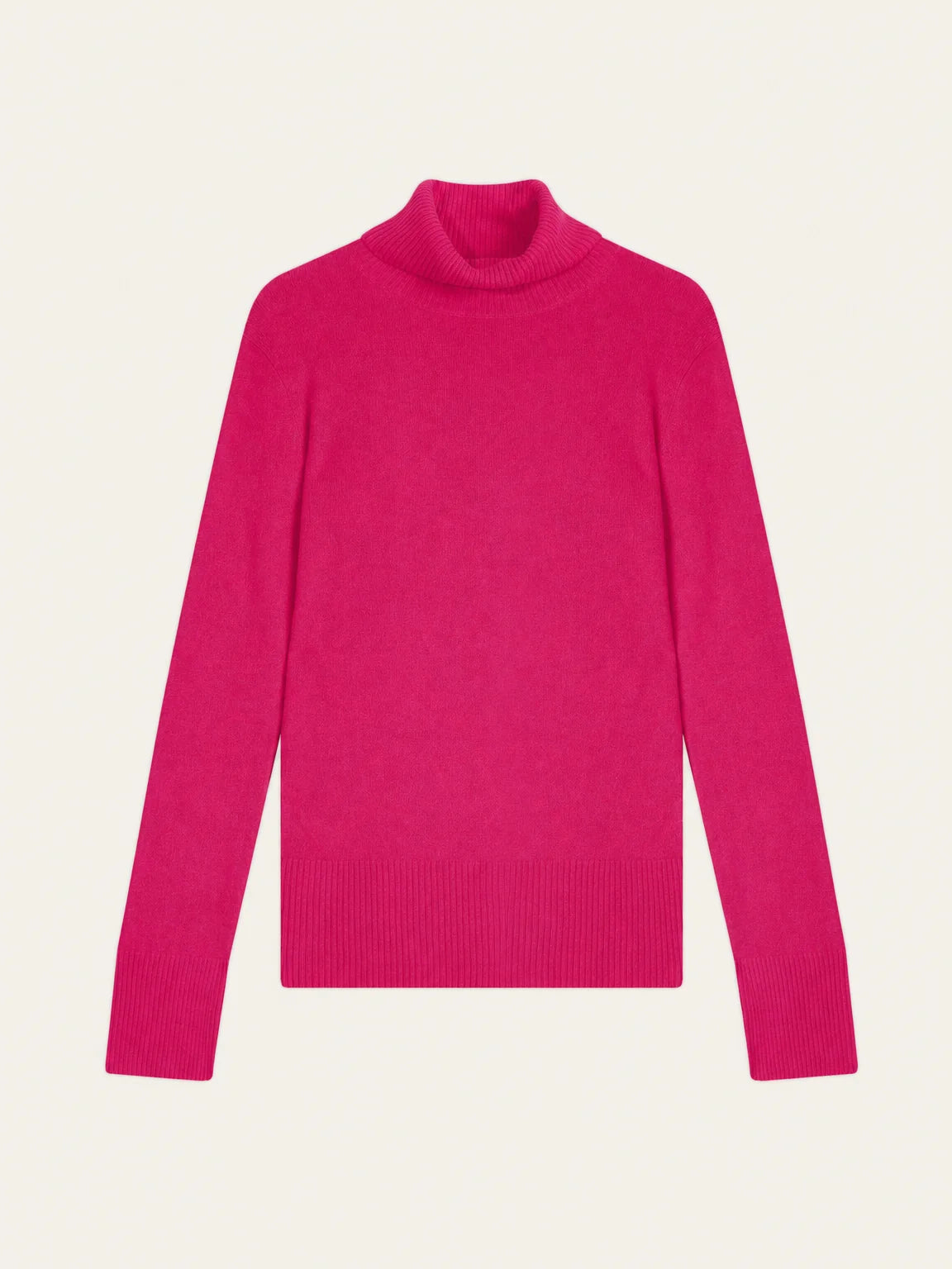 FORNET Pullover Rollkragen Fuchsia