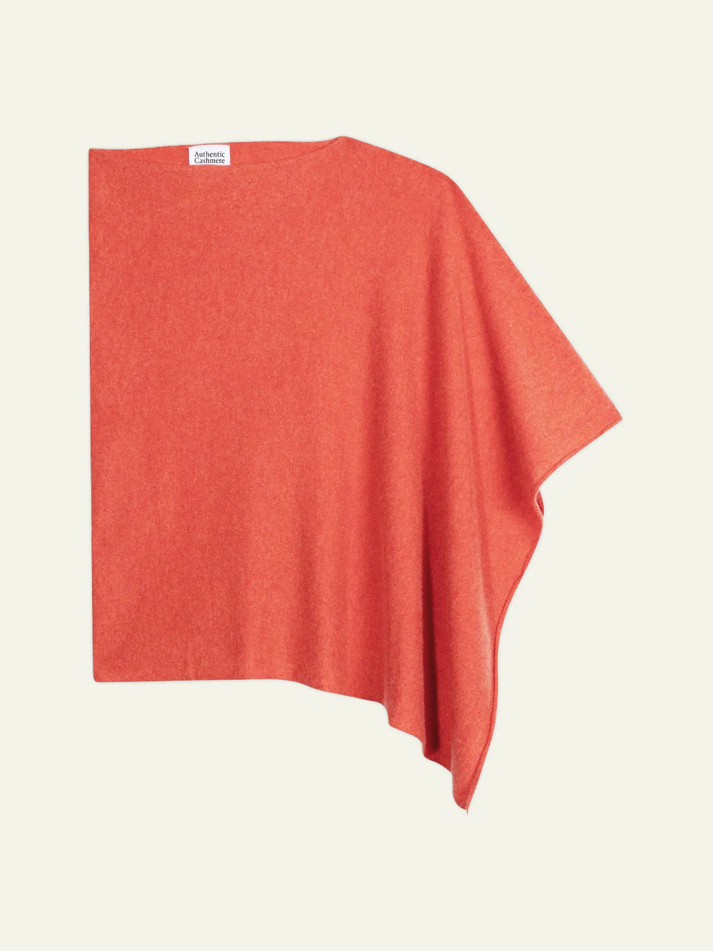 CARRA Poncho Orange meliert