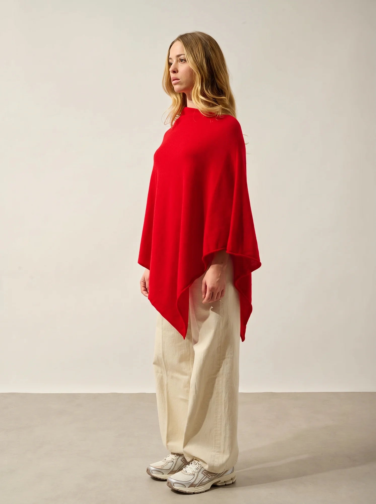 CARRA poncho rouge