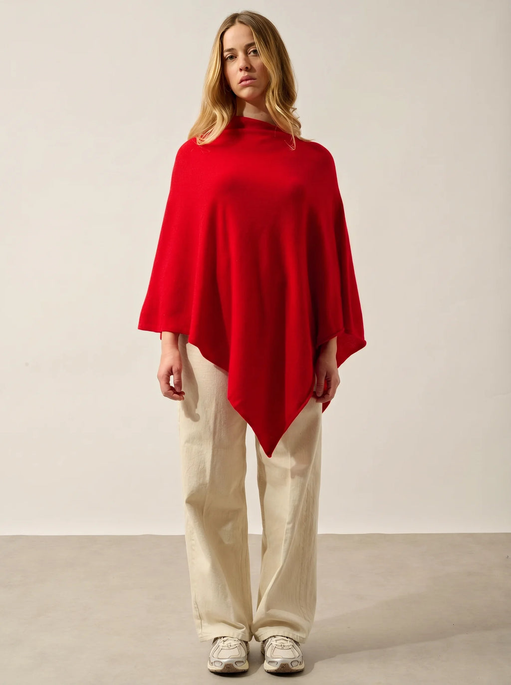 CARRA poncho rouge