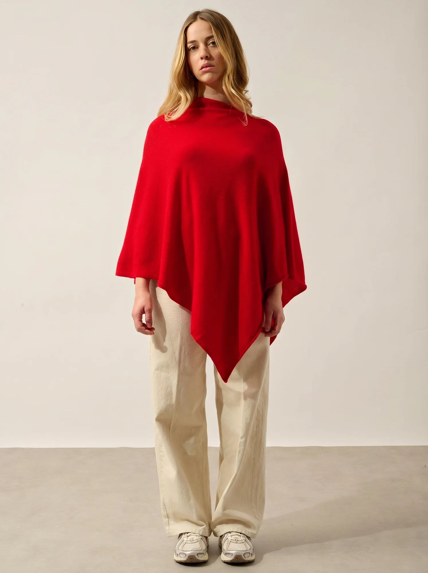 CARRA poncho rouge