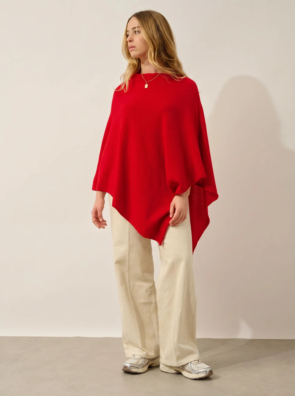 CARRA poncho rouge