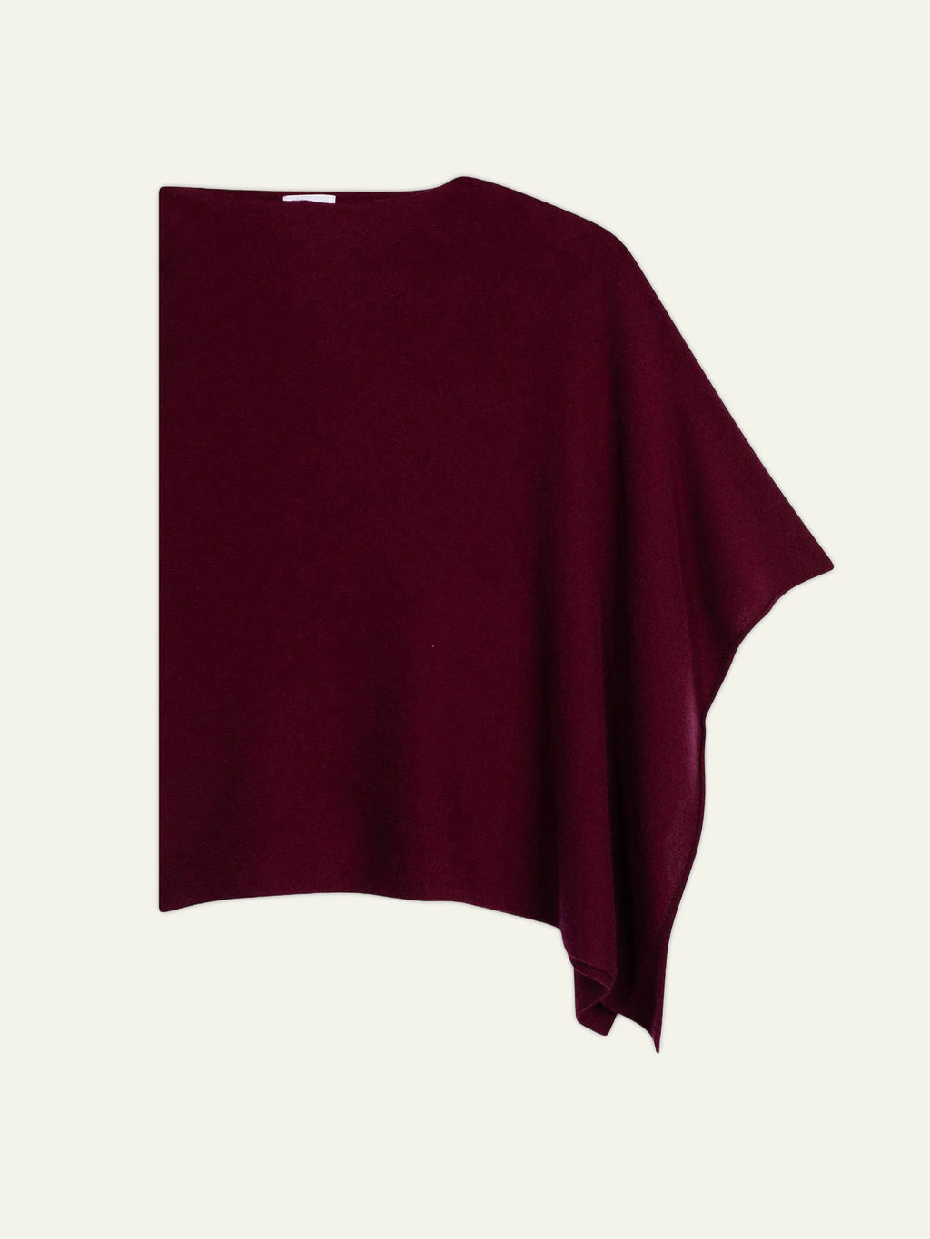 CARRA poncho bordeaux