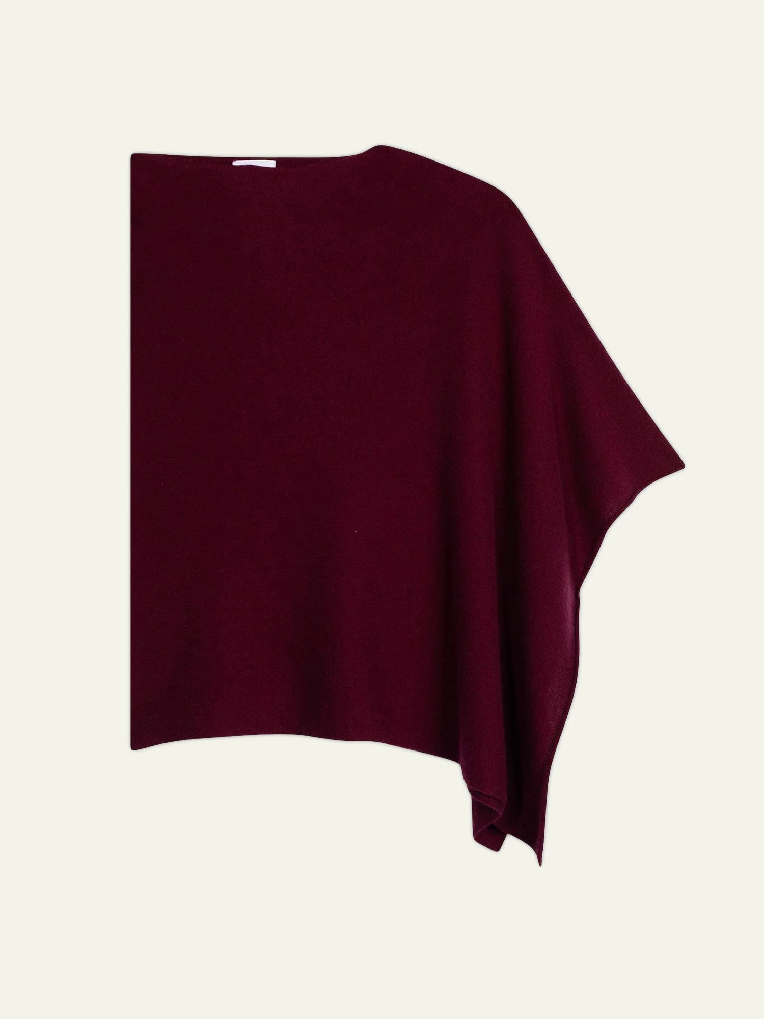 CARRA poncho bordeaux