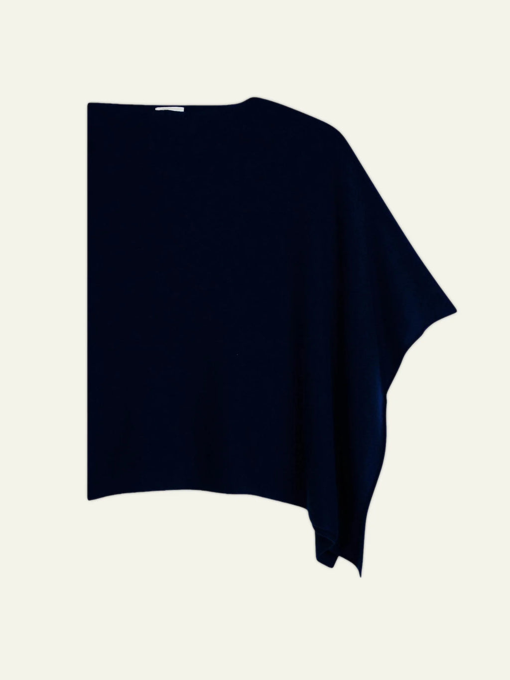 CARRA poncho bleu marine