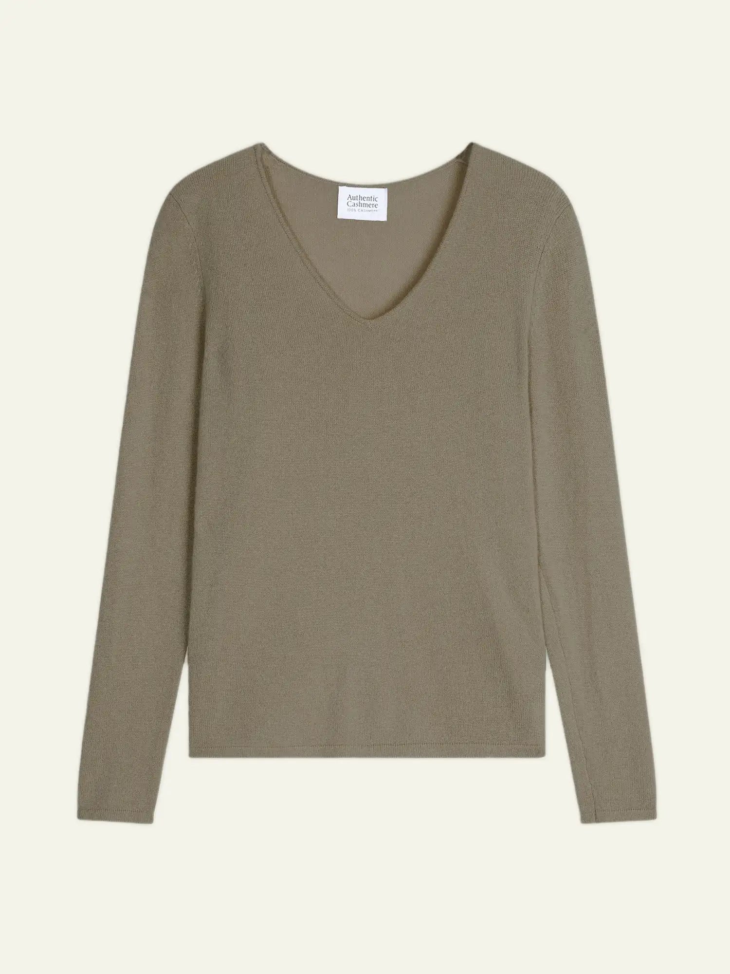 GALISE Sweater V-Neck Army Green