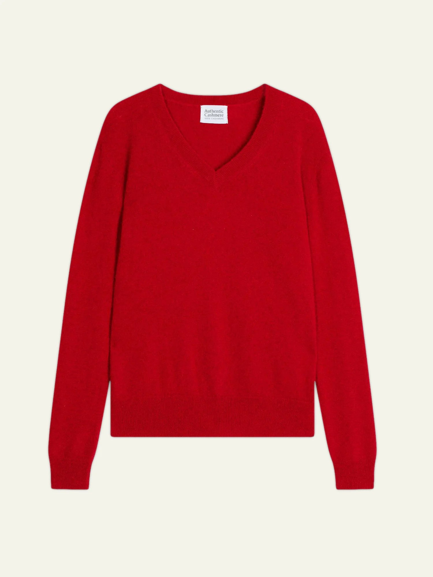 GARDORIA Pullover V-Ausschnitt Rot