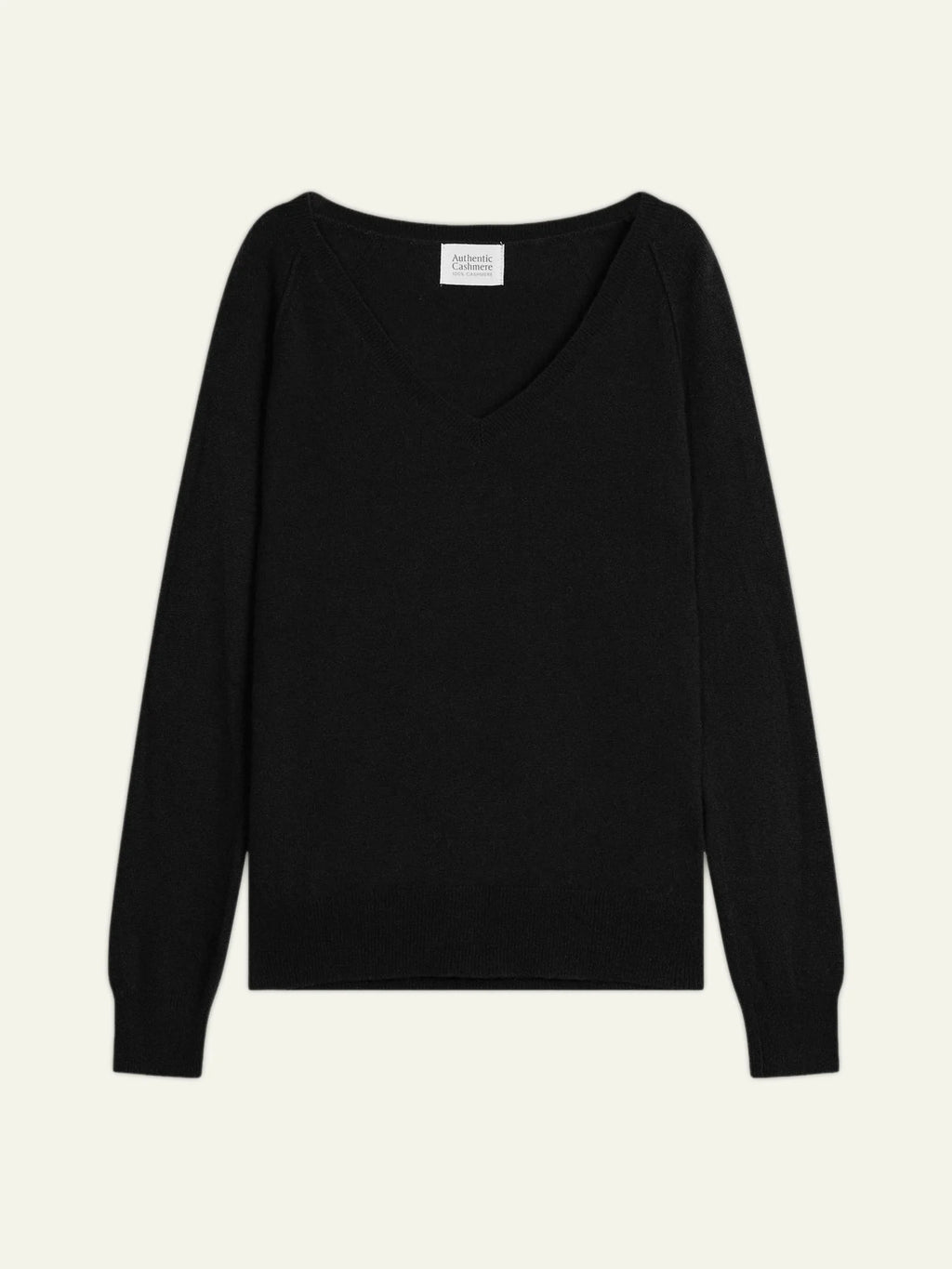 GIUSALET pull col V noir