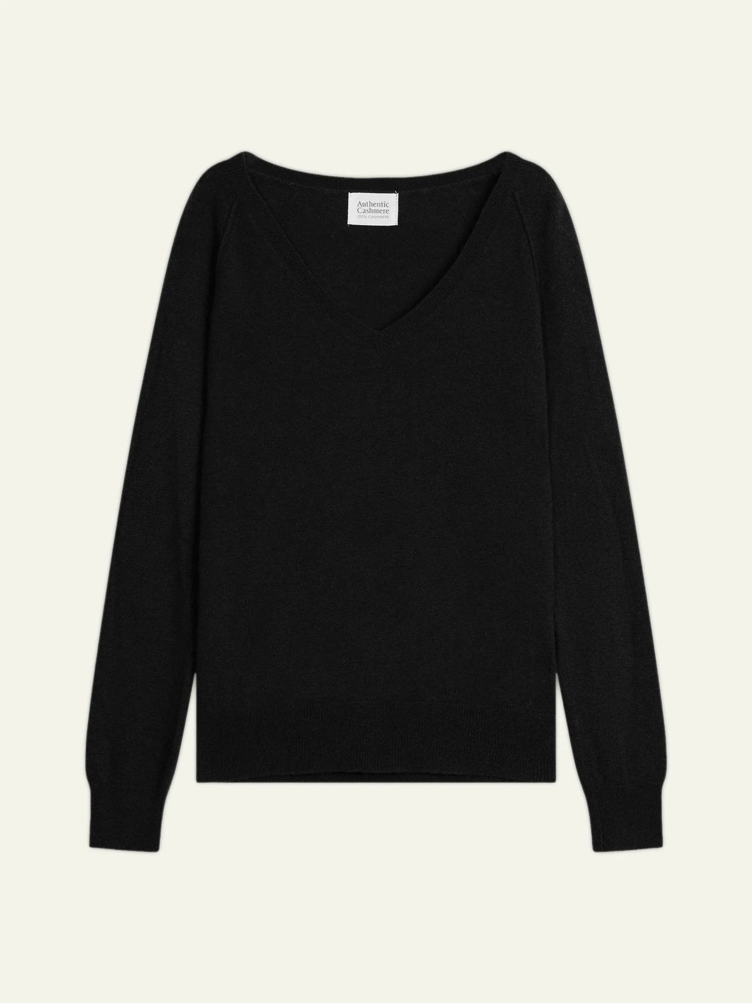 GIUSALET pull col V noir