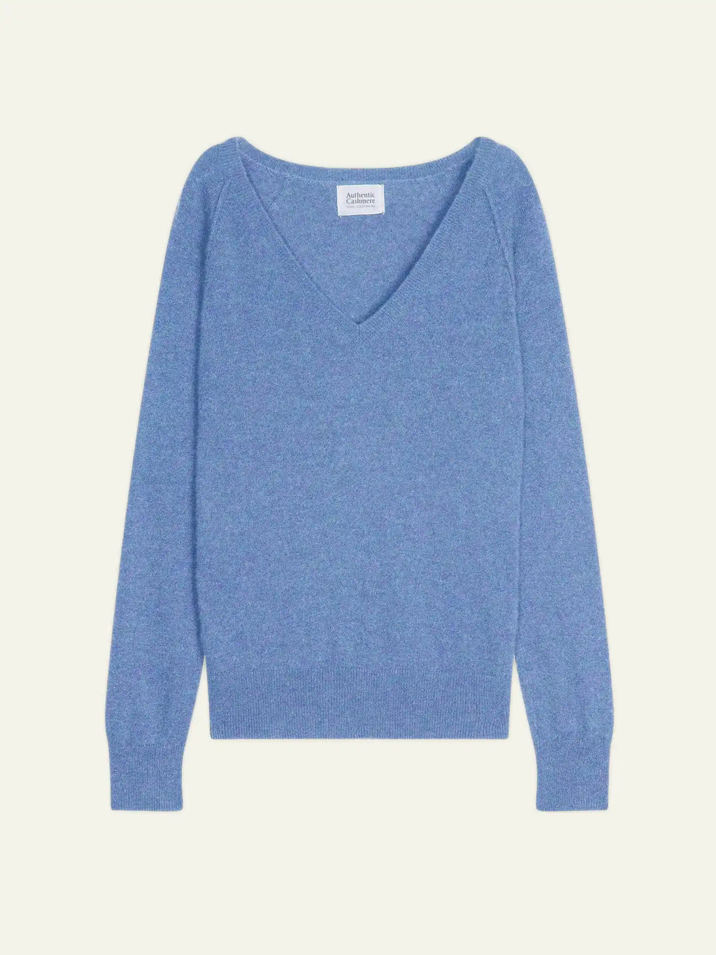 GIUSALET pull col V ciel