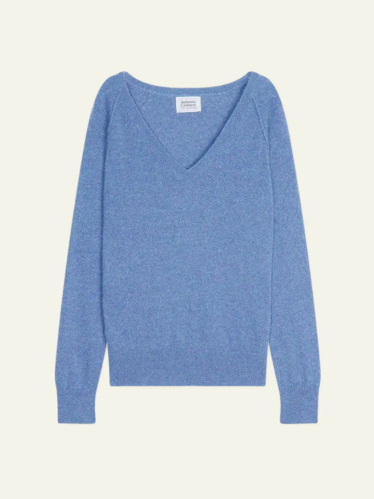 GIUSALET pull col V ciel