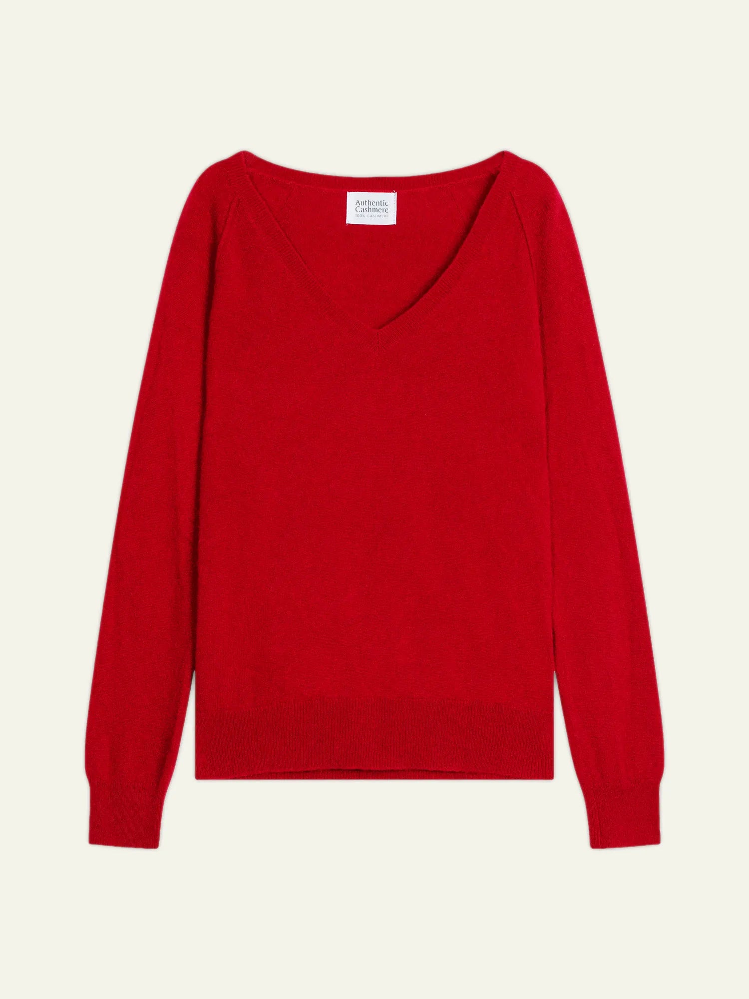 GIUSALET sweater v-neck red